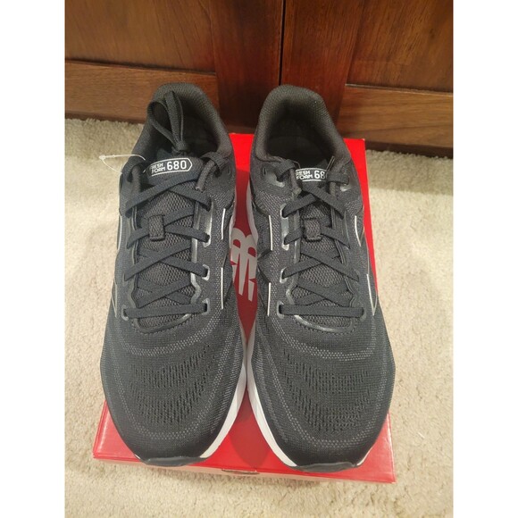 NIB [Extra Wide] New Balance Fresh Foam 680 v8 Running Shoes Men Sneakers Black - Picture 2 of 10
